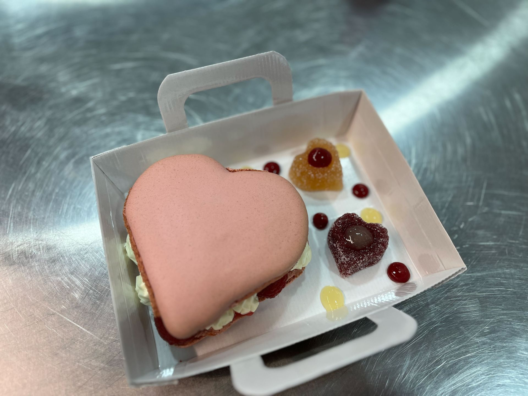 Macaron Saint Valentin à partager Macaron Saint Valentin à partager