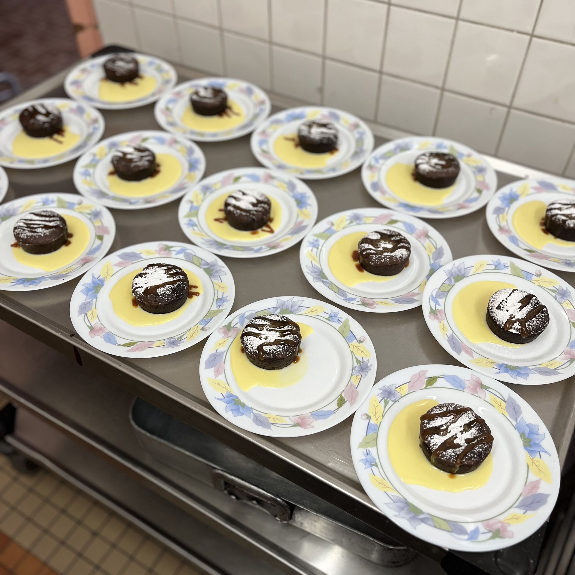 Dessert entrement