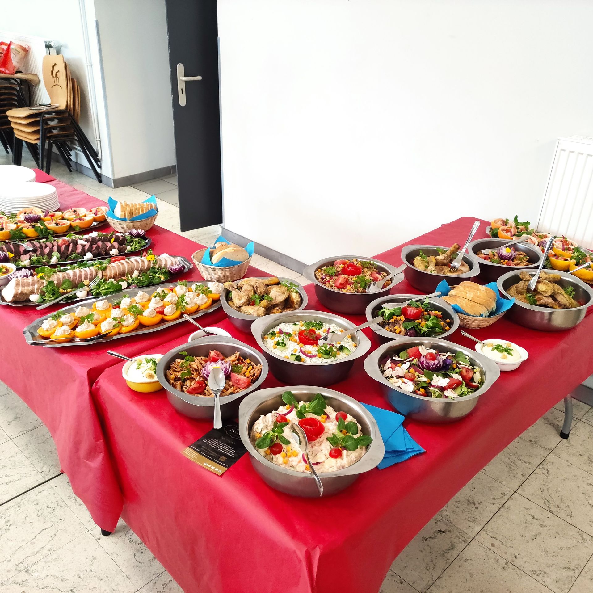 Buffet froid et salades