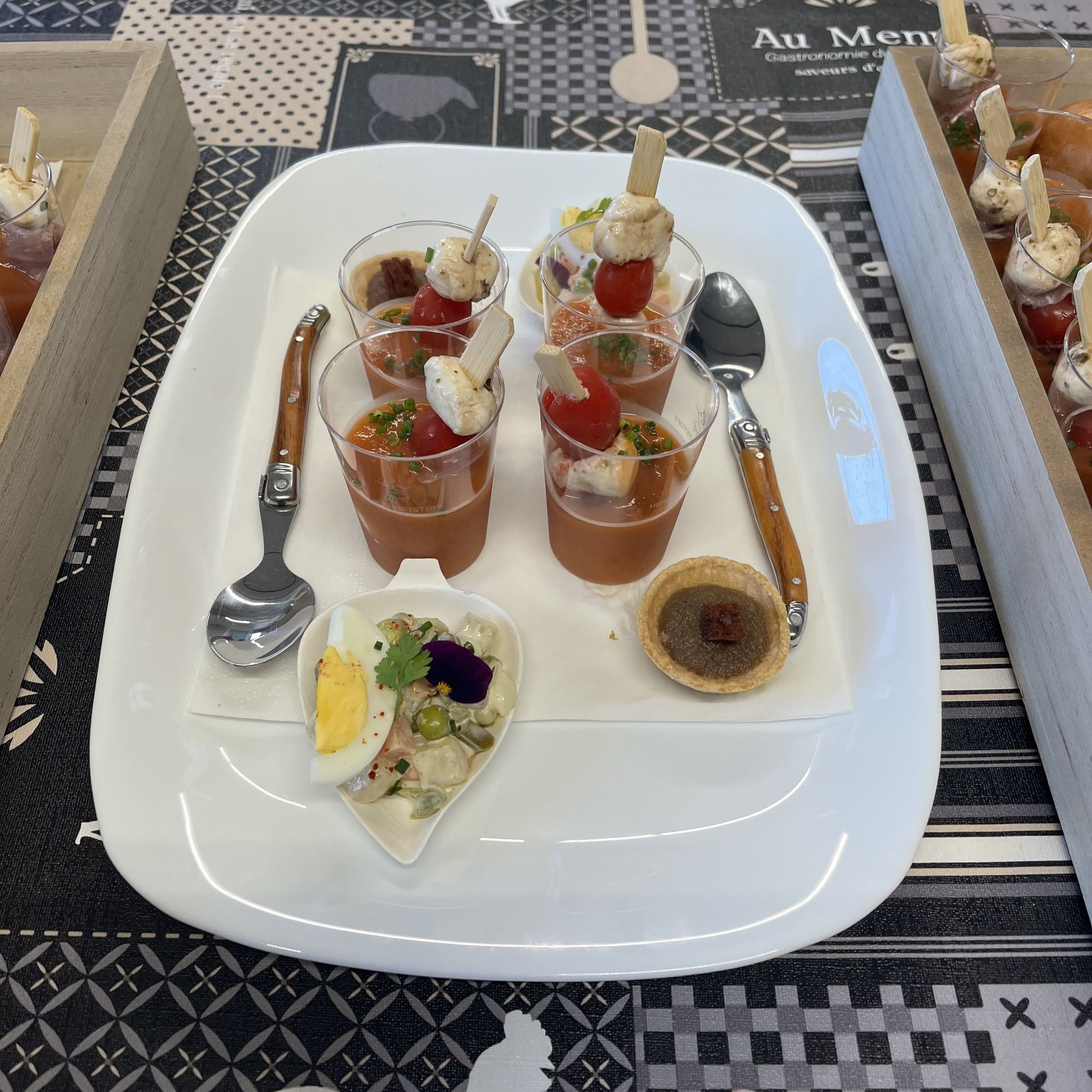 Pièces cocktails végétarien