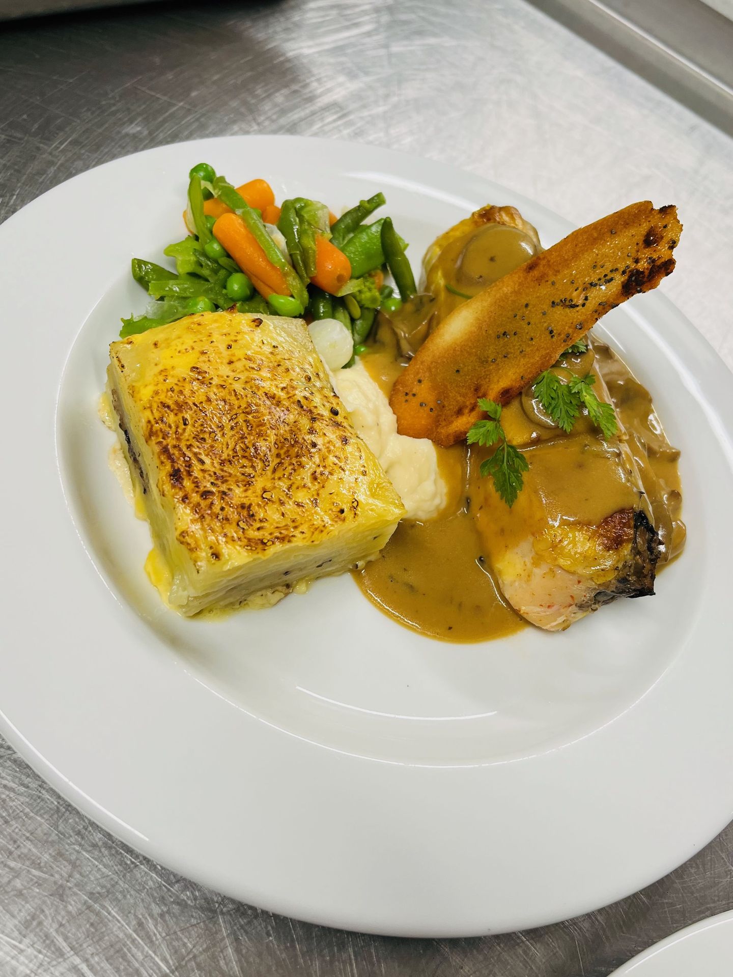 Plat de volaille mariage